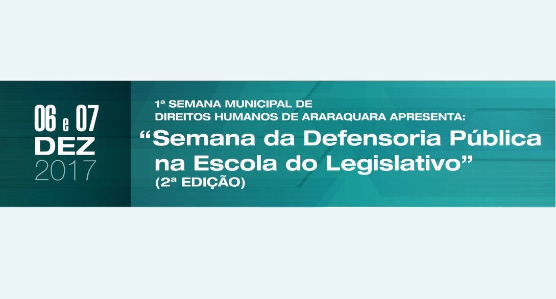 Semana da Defensoria Pública na Escola do Legislativo