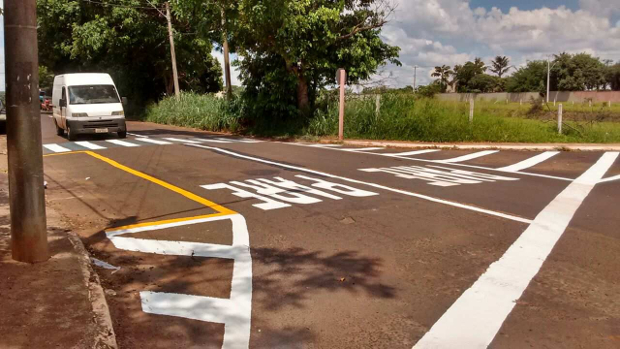 Demanda de Roger Mendes para sinalização na Avenida Santos Dumont é atendida