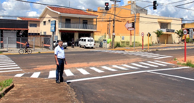 Após indicação parlamentar, trecho da Vaz Filho recebe melhorias no trânsito