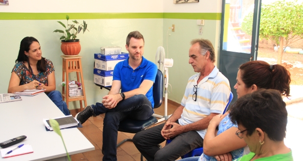 Rafael de Angeli procurará viabilizar recursos para entidade com mais de uma centena de assistidos