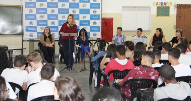 Campanha contra uso do cerol é lançada em escola municipal