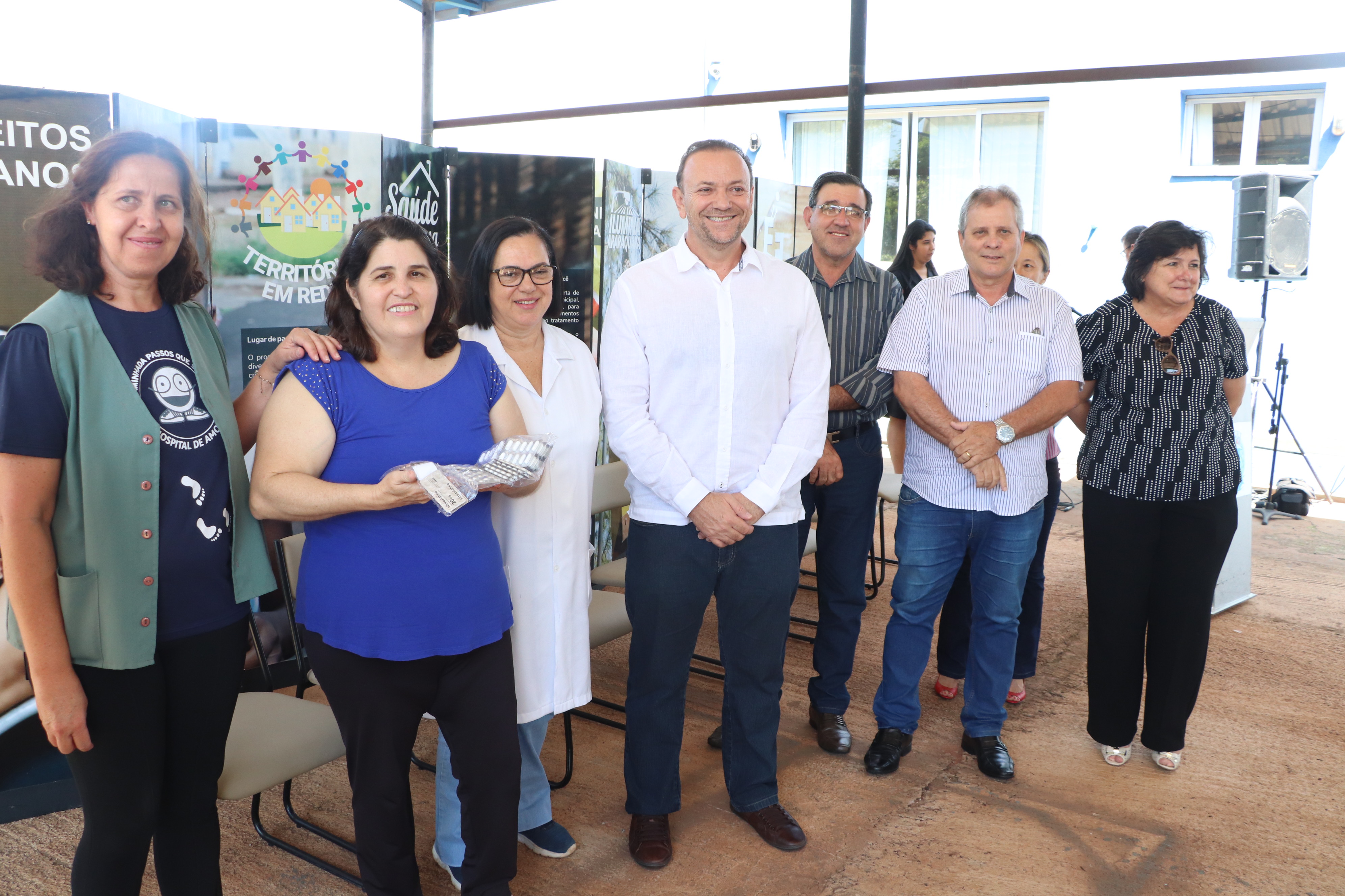 Medicamentos em casa: vereadores participam de lançamento do programa