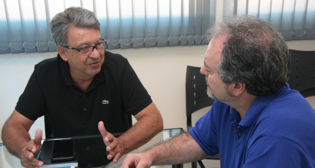 Presidente da Câmara dialoga com presidente do Sismar