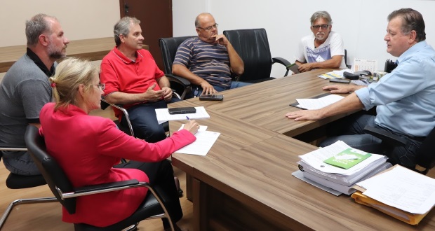 Reunião no Daae define área para descarte de resíduos da terraplanagem