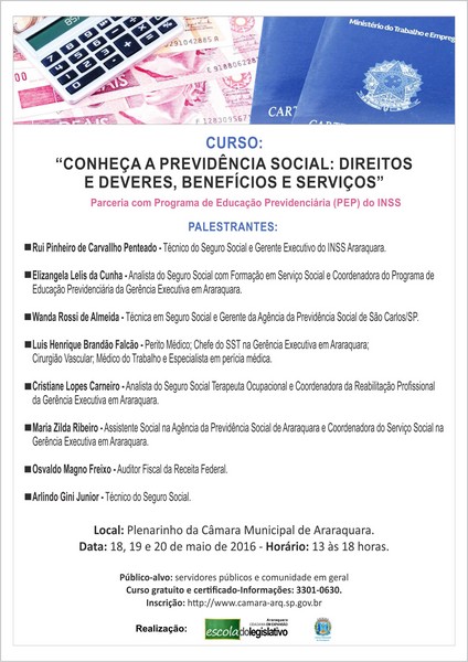 Cartaz Novo Curso INSS Final