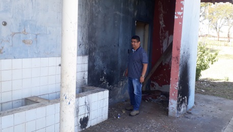 Vestiários de área de lazer do Victório de Santi passam por reformas
